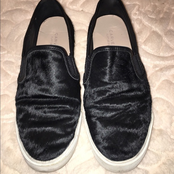 Kurt Geiger carvela cow hair slip on shoes size 40 - Picture 10 of 10